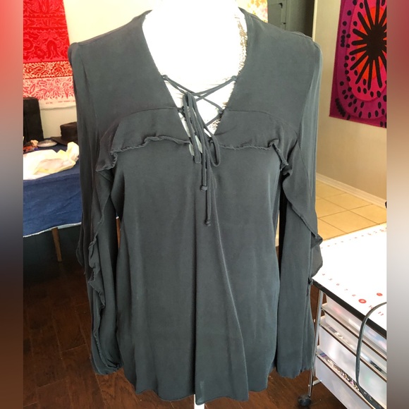 Kobi Halperin 100% silk blouse